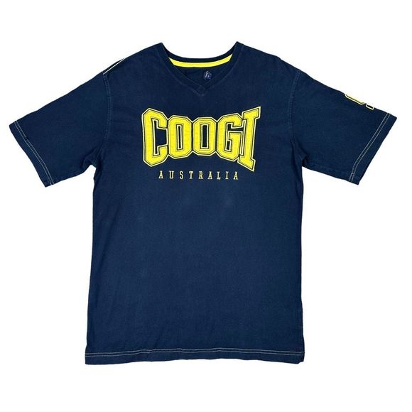 Vintage COOGI Australia Embroidered Logo Tee - Size Large - Picture 1 of 8